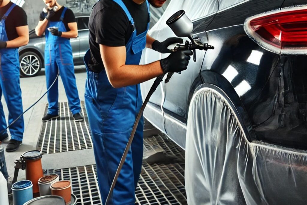 4-Peinture et carrosserie automobile
