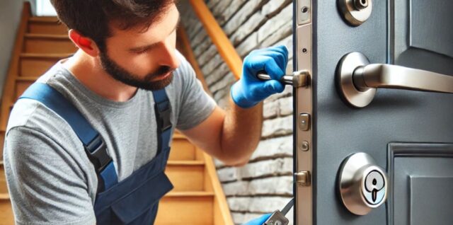 6-Changement de serrures à Saint-Étienne pour sécuriser votre porte d'entrée