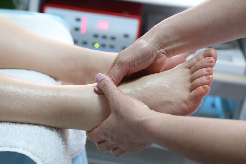 soins des pieds