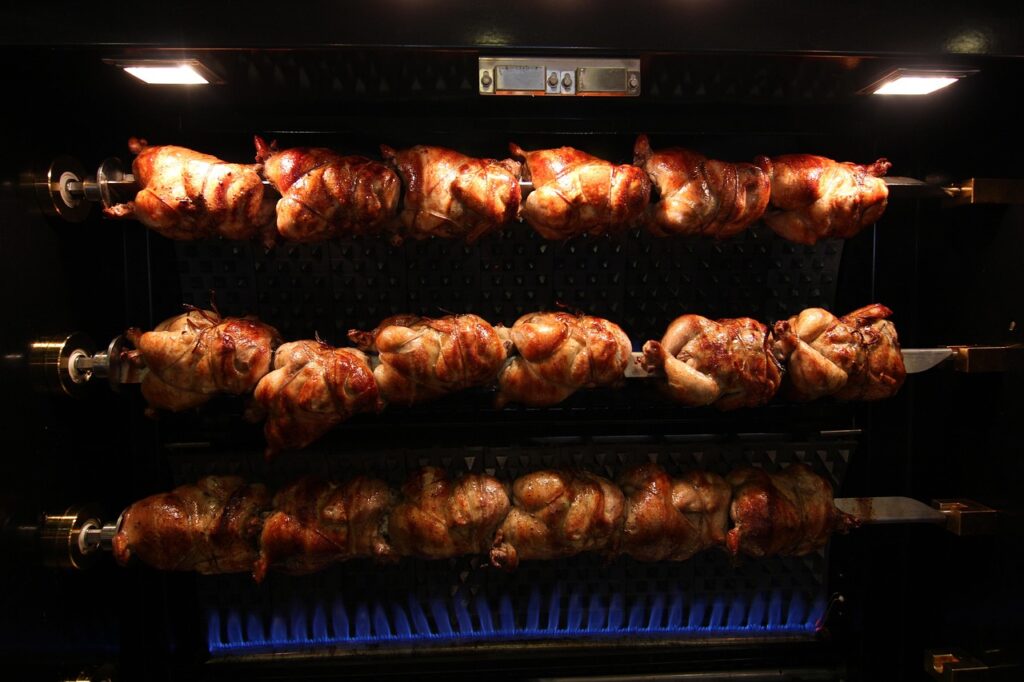 découvrez notre rôtisserie où vous pourrez savourer des viandes tendres et savoureuses, préparées avec passion et précision. que vous soyez amateur de poulet rôti, d'agneau ou de porc, nos recettes authentiques et notre savoir-faire garantissent des plats irrésistibles pour régaler vos papilles. commandez en ligne ou visitez-nous pour une expérience culinaire inoubliable !