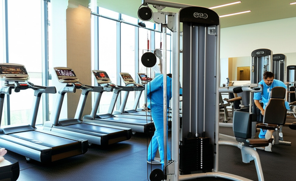 nettoyage salle de sport