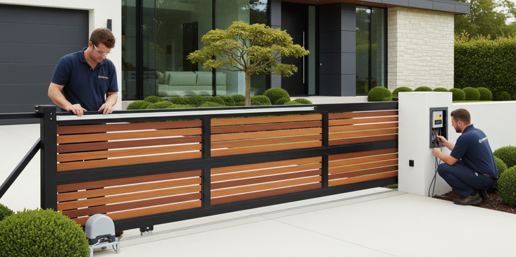installation portail