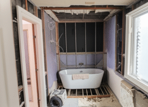 travaux de salle de bain