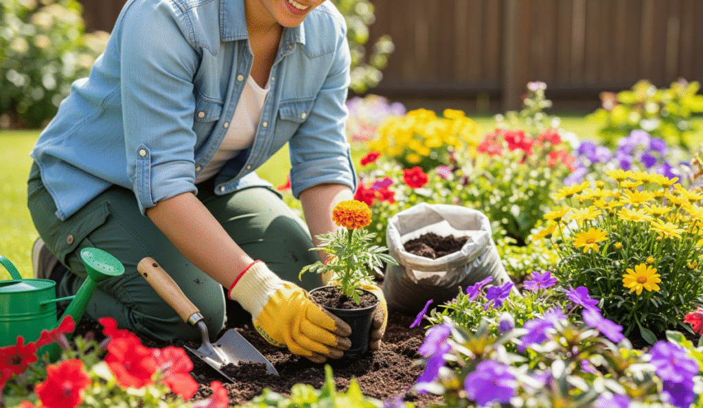 planter un massif